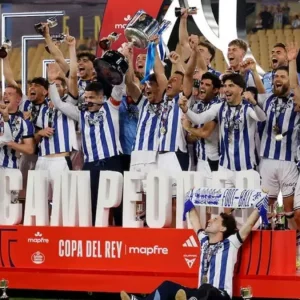 অ্যাতলেতিকোকে স্তব্ধ করে চতুর্থ শিরোপা সোসিয়েদাদের