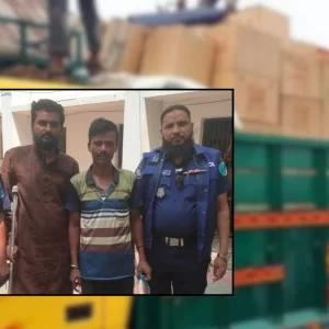 ট্রাকচালকের হাত-পা বেঁধে ১৪ হাজার লিটার তেল লুট, গ্রেপ্তার ২