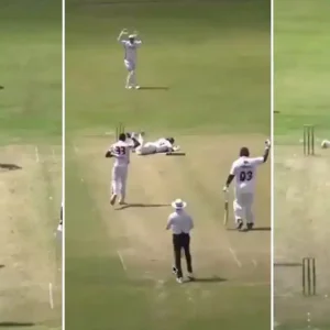 বাউন্সারের আঘাতে পড়ে গেল ব্যাটার, ম্যাচ পরিত্যক্ত ঘোষণা