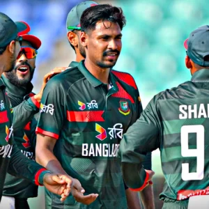 শান্তর সেঞ্চুরির পর মোস্তাফিজের ফাইফার, সিরিজ জিতলো বাংলাদেশ