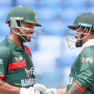 সেঞ্চুরি করে লিটনকে কৃতিত্ব দিলেন শান্ত