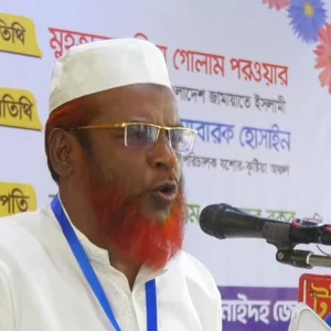 যারা ১৭ বছর দেশে না থেকে এখন আসছে, তারাই গুপ্ত: মিয়া গোলাম পরওয়ার
