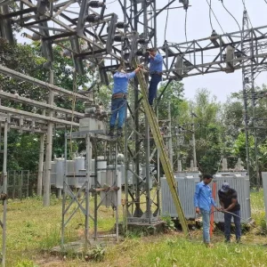ঘোড়াশালে অস্ত্রের মুখে জিম্মি করে বিদ্যুৎ উপ-কেন্দ্রে লুট 