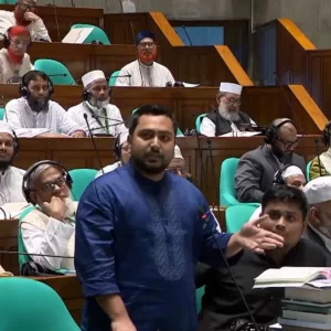 উপদেষ্টা থাকতে কোথায় দুর্নীতি করেছি, প্রমাণ দিন: সংসদে নাহিদ