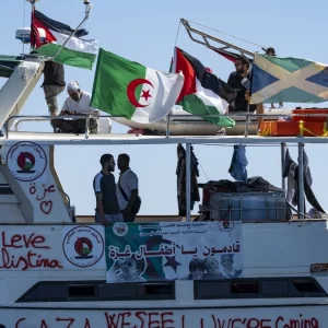 আবারও গাজা অভিমুখী গ্লোবাল সুমুদ ফ্লোটিলায় ইসরায়েলের হামলা