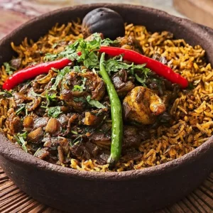 ছুটির দিনে গরুর মাংসের মজাদার ভুনা খিচুড়ি