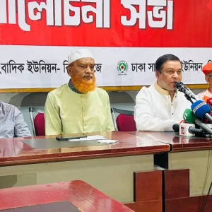 শ্রমজীবী হিসেবে সাংবাদিকরা সবচেয়ে বেশি বঞ্চনার শিকার হচ্ছেন: কাদের গনি চৌধুরী