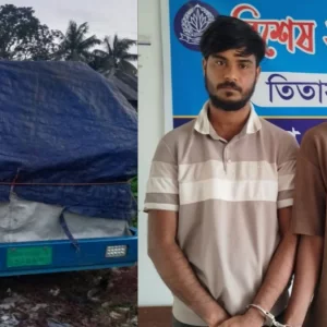 কুমিল্লায় চুরি হওয়া পিকআপ মিললো ফেনীতে, গ্রেপ্তার ২