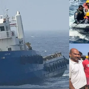 আরব সাগরে আটকে পড়া ভারতীয় নাবিকদের উদ্ধার করল পাকিস্তান নৌবাহিনী
