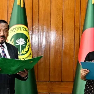 সংরক্ষিত নারী আসনে শপথ নিলেন এনসিপির নুসরাত তাবাসসুম