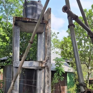 বাউফলে গভার নলকূপে উঠছে লবণাক্ত পানি