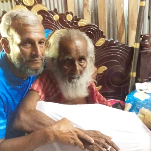 ৫৪ বছর পর বাড়ি ফিরলেন ট্রলার ডুবিতে নিখোঁজ ছৈয়দ আহমদ