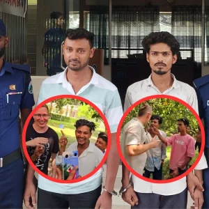 বিদেশী নাগরিককে হয়রানী করায় ২ টিকটকার গ্রেপ্তার