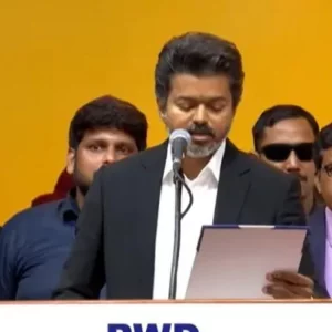 তামিলনাড়ুর মুখ্যমন্ত্রী হিসেবে শপথ নিয়ে ইতিহাস গড়লেন থালাপতি বিজয়
