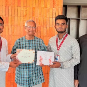 বিয়ের দাওয়াত দিলেন সাদিক কায়েম, শুভ কামনা জানালেন ড. ইউনূস
