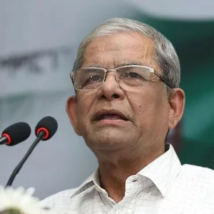 আওয়ামী লীগের কারণেই দেশের মানুষ পানির ন্যায্য হিস্যা থেকে বঞ্চিত: মির্জা ফখরুল