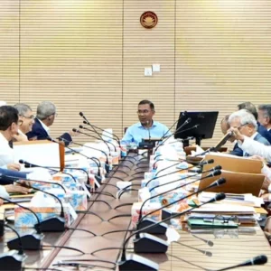 প্রধানমন্ত্রীর সভাপতিত্বে মন্ত্রিপরিষদের বৈঠক চলছে