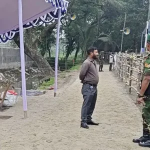প্রধানমন্ত্রীর সফর ঘিরে নিরাপত্তার চাদরে ত্রিশাল