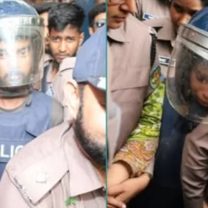 ‘আমার স্ত্রী দরজা চেপে ধরে রেখে আমাকে পালাতে সাহায্য করে’