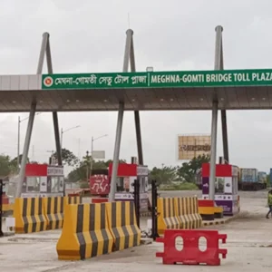 ঈদযাত্রার জন্য খুলে দেওয়া হলো মেঘনা-গোমতী সেতু টোলপ্লাজার নতুন ৫ লেন