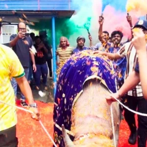 রাজসিক সংবর্ধনায় বিদায় নিল ‘ডোনাল্ড ট্রাম্প’