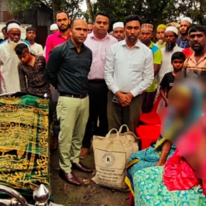 হাওরে গরু আনতে গিয়ে বজ্রপাতে প্রাণ গেল কৃষকের