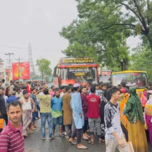 অবরোধ সরিয়ে দুই ঘণ্টা পর ঢাকা-চট্টগ্রাম মহাসড়কে যান চলাচল স্বাভাবিক