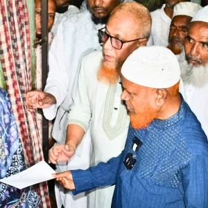 জুলাই শহীদ পরিবারের সঙ্গে জামায়াত নেতাদের ঈদ উদযাপন