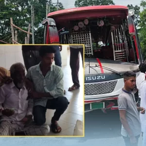 ঈদের দিনে মেয়ে-জামাই আর নাতির মরদেহ দেখে অঝোরে কাঁদলেন বৃদ্ধ