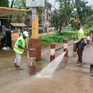 ৮ ঘণ্টাতেই অপসারিত হলো সিলেট নগরীর কোরবানির বর্জ্য