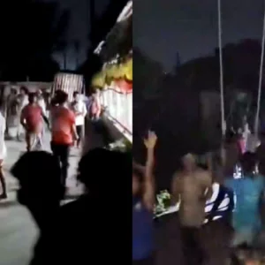 কোরবানির চামড়া নিয়ে বিরোধের জেরে টর্চলাইট জ্বালিয়ে সংঘর্ষ