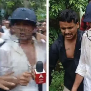 তৃণমূলের সম্পাদক অভিষেকের ওপর অতর্কিত হামলা, ডিম-জুতা নিক্ষেপ