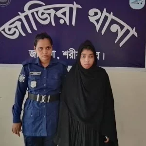 জাজিরায় ঘুমন্ত স্বামীকে ছুরিকাঘাত, স্ত্রীসহ গ্রেপ্তার ৩