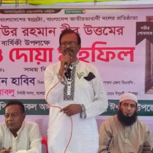 মাদকের আড্ডা বুলডোজার দিয়ে গুঁড়িয়ে দেওয়া হবে: হাবিবুর রহমান হাবিব