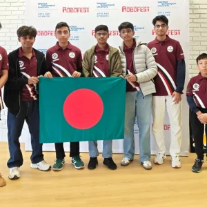 যুক্তরাষ্ট্রে রোবোফেস্ট-২০২৬ বিশ্ব চ্যাম্পিয়নশিপে পুরস্কার জিতল বাংলাদেশ দল