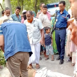 রাস্তার পাশে পাওয়া মরদেহ ঘিরে রহস্য