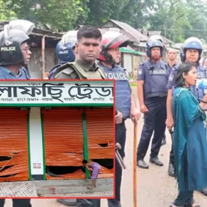 নান্দাইলে দু’পক্ষের তুমুল সংঘর্ষ, ১৪৪ ধারা জারি