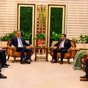 খলিলুর রহমানের সঙ্গে তুরস্কের পররাষ্ট্রমন্ত্রীর বৈঠক