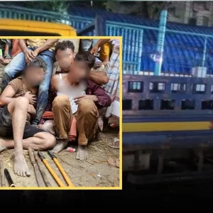 গণপিটুনির পর ডাকাতদের লুটের মালামাল নিয়ে গেলো জনতা