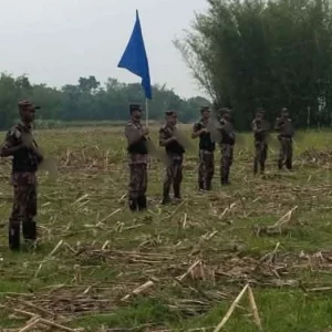 ঠাকুরগাঁও সীমান্তে বিএসএফের পুশইনের চেষ্টা বিজিবির বাধায় পণ্ড