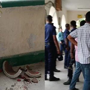 ‘তুই দালাল’— বলেই ডিসি অফিসে দুই বিএনপি নেতার মারামারি