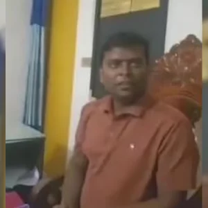 টেবিলের নিচে টাকা গুনে মানিব্যাগে রাখার ভিডিও ভাইরাল, থানা থ