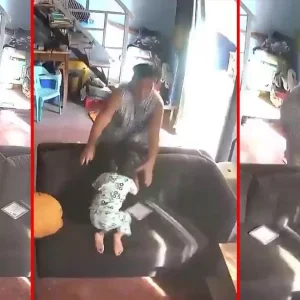 ভূমিকম্পে নাতিকে বুকে আগলে রাখলেন দাদি, ভিডিও ভাইর