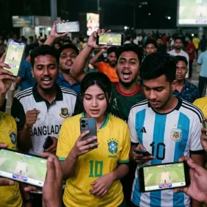 মোবাইলে যেভাবে দেখবেন বিশ্বকাপ ফুটবল