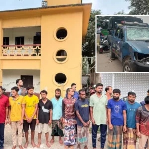 কুমিল্লায় পুলিশের ওপর হামলা-গাড়ি ভাঙচুরের ঘটনায় ১৯ জন গ্রেপ্