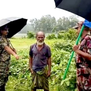 পরিচয় মিলেছে শূন্যরেখায় আটকে থাকা সেই বৃদ্ধের