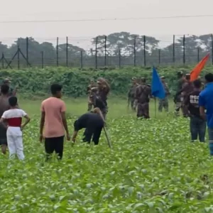 দুই দফা পুশইনের চেষ্টায় বিজিবির বাধা, কুড়িগ্রাম সীমান্তে উত্তেজনা