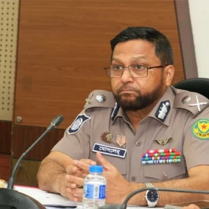 নগরবাসীর নিরাপত্তায় যতটুকু বল প্রয়োগ করার প্রয়োজন তা করব: ডিএমপি কমিশনার