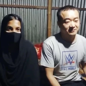 প্রেমের টানে ব্রাহ্মণবাড়িয়ায় চীনা যুবক, ইসলাম ধর্ম গ্রহণ করে নিচ্ছেন বিয়ের প্রস্তুতি