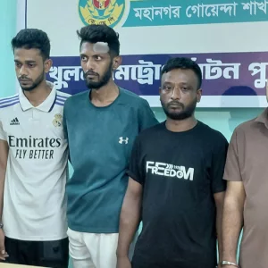 ‘বি কোম্পানির’ সক্রিয় ৫ সদস্য গ্রেপ্তার, অস্ত্র-গুলি উদ্ধার